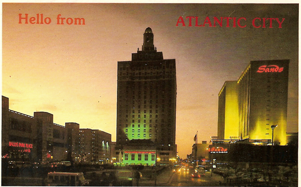 Atlantic City postcard