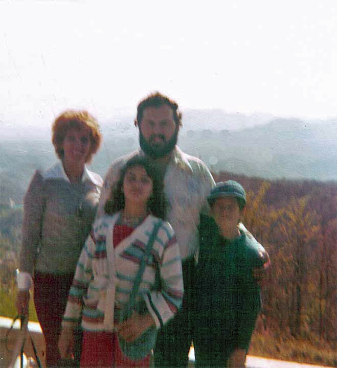 Karen, Lee, Renee and Brian Duquette 1978