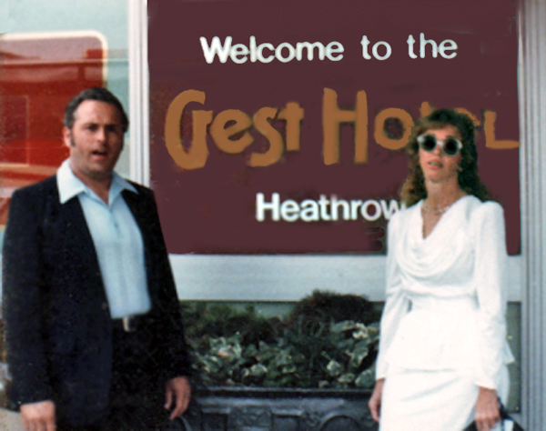 Lee and Karen Duquette at the Crest Hotel