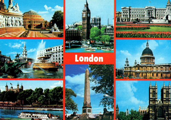 London postcard