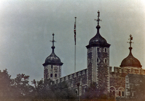 close-up of The Tower of London