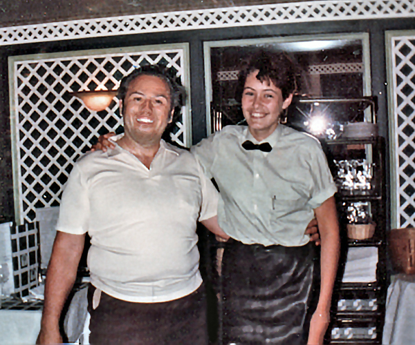 a fun server at The restaurant L'Amanguie