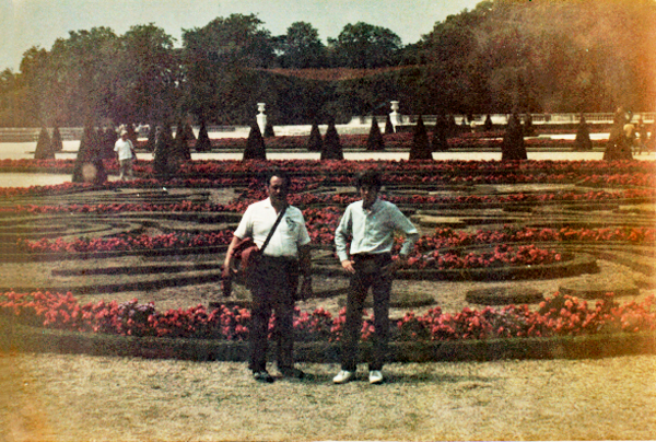 Lee and Brian Duquette in Paris France