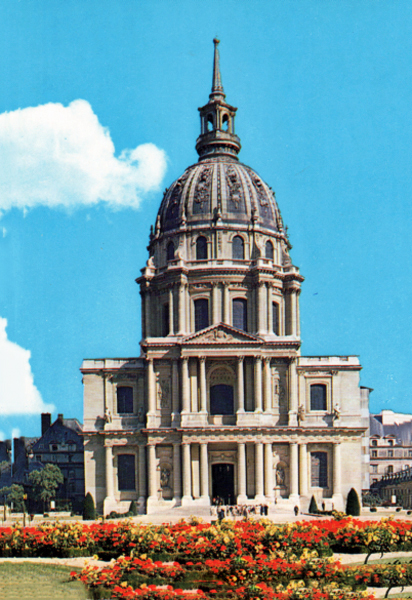 The Hotel Des Invalides in Paris France