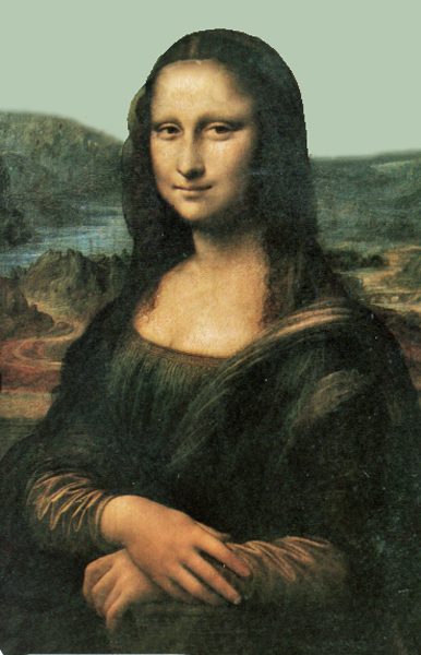 The Mona Lisa painting