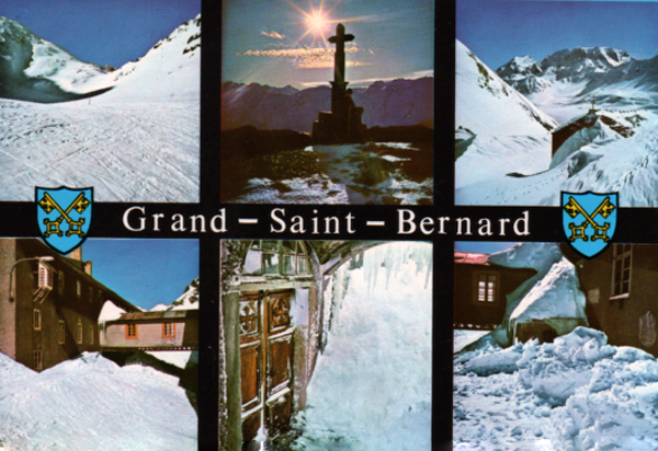 Frand-Saint-Bernard postcard