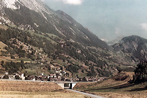 houses in the mountains