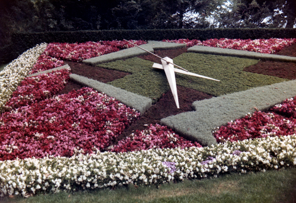 The Floral Clock in Ouchy