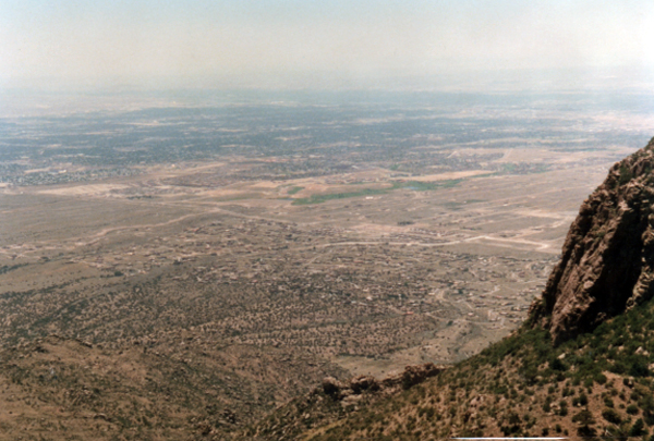 view from the top of the Mountain