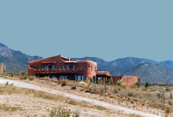 house on mountain