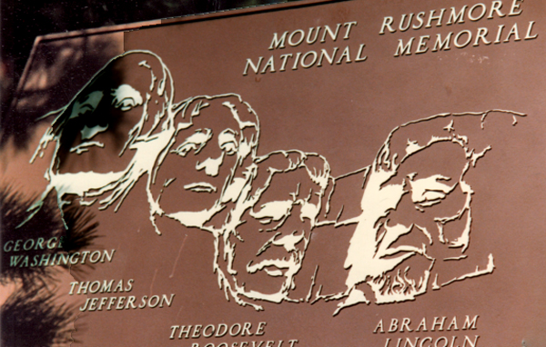 who is carved on the mountain