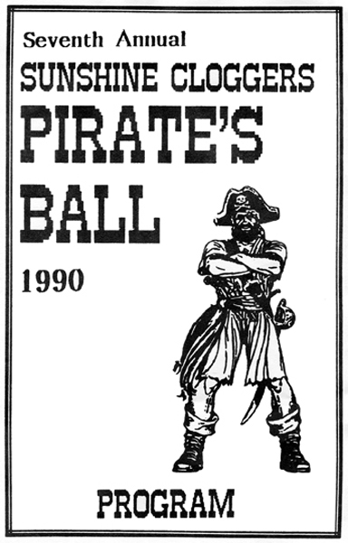 Pirates Ball  program cover