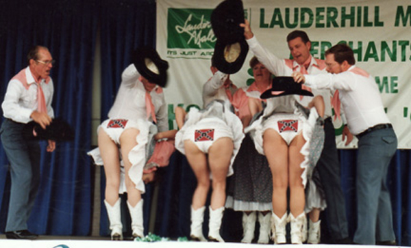 confederate flag butt shot