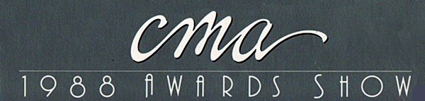 CAMA 1988 AWARDS SHOW SIGN