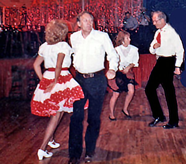 Karen Duquette square dancin