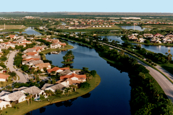 view from the hot air balloon