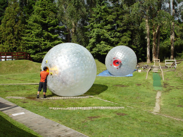 zorbing balls