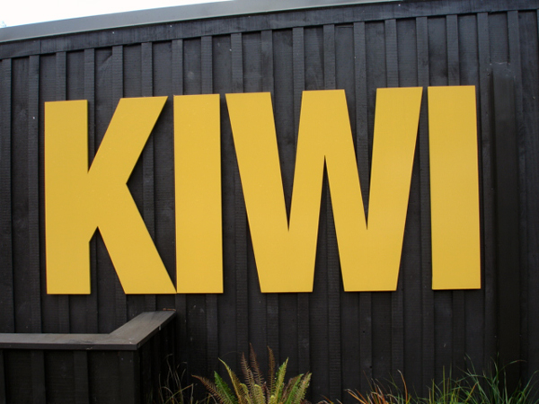 Kiwi sign