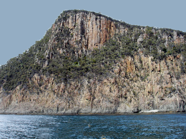 Bruny Island in Tasmania Australia