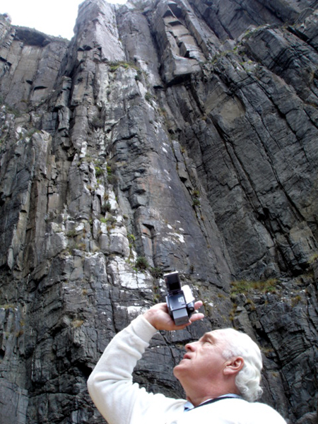 Lee duquette at Bruny island