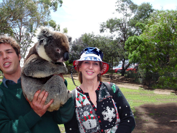 Karen Duquette a a koala