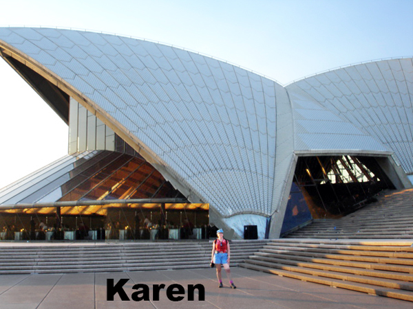 Karen Duquette at Sydney Opera House