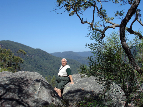 Lee Duqutte at Blue Mountains National Park