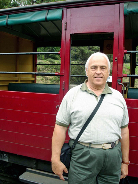 Lee Duquette at Puffing Billy