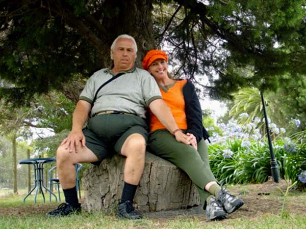 Lee and Karen Duquette in Australia