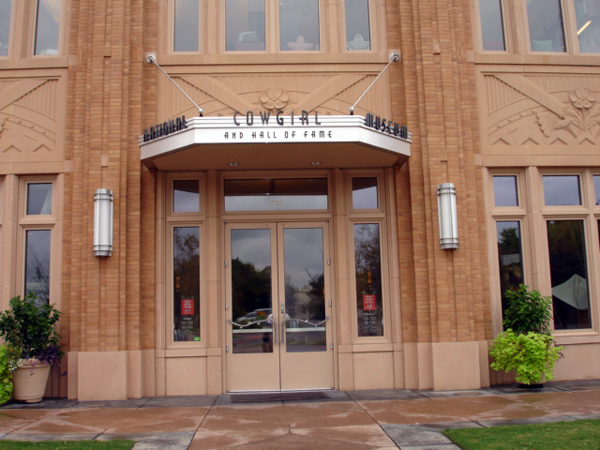 outside Cowgirl Hall of Fame