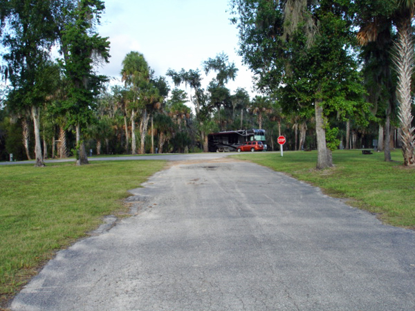 entering the campgrund