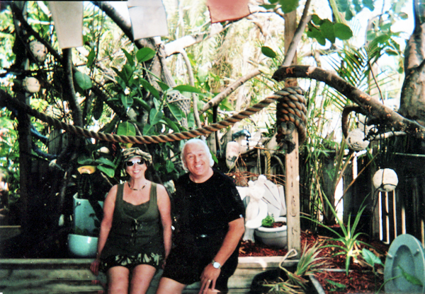 Karen and Lee Duquette at LeTub at Hollywood Beach