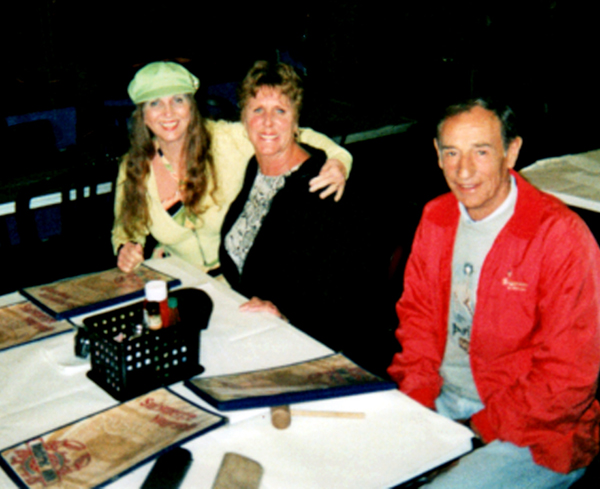 Karen Duquette with Sharon and Terry Dickerson