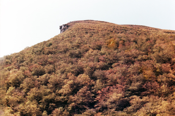 The Old Man of the Mountain photo by Karen Duquette