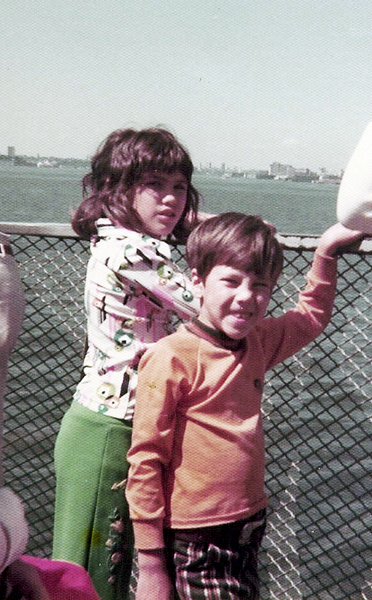 Renee and Brian Duquette on the ferry