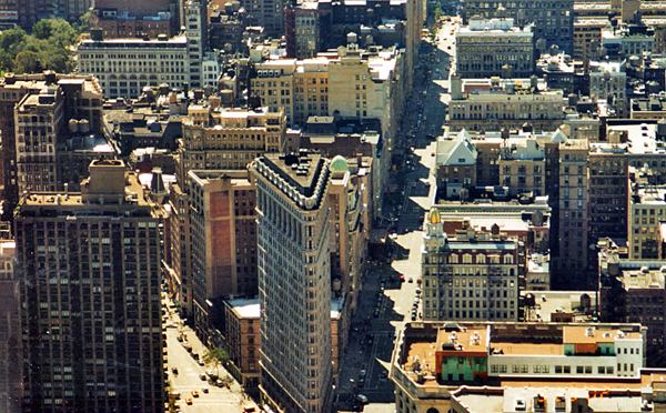 NYC view from The Empire State Building