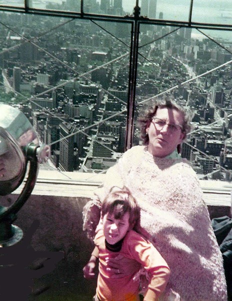 Brian and his grandmother 1975