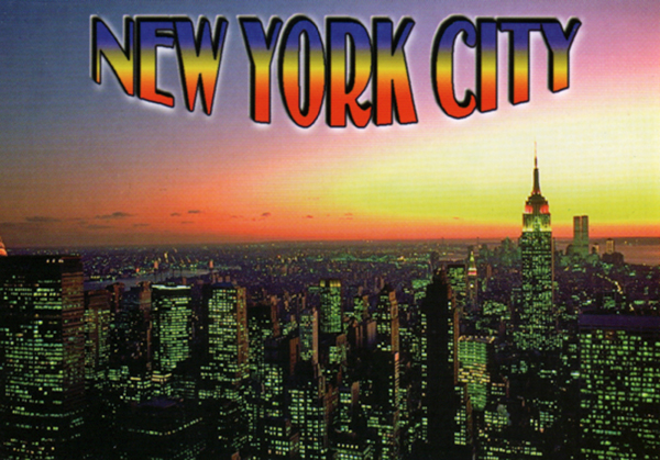 New York City postcard