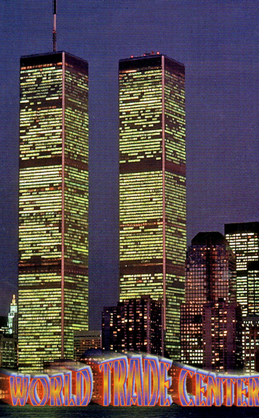 The World Trade Center postcard