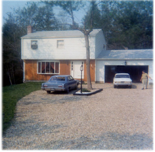 Terryville house and gravel driveway 