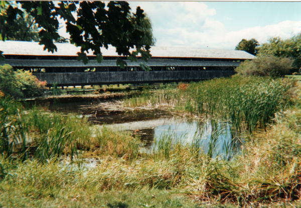 The Shelburne Covered Bridge