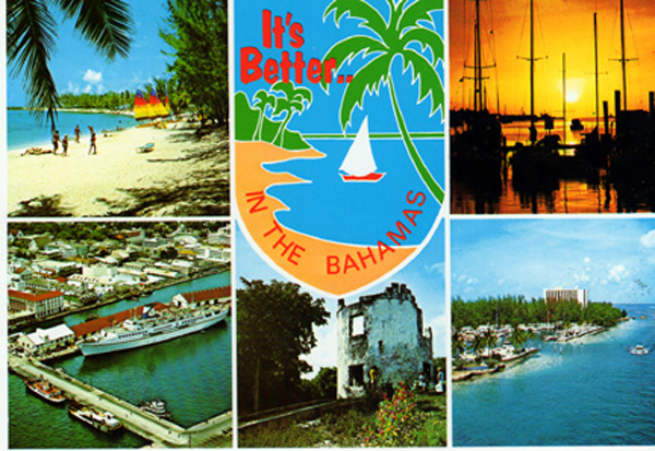 Bahamas postcard