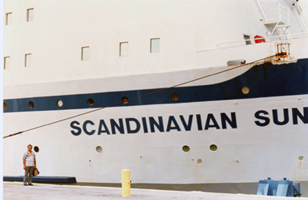 Lee Duquette by Scandinavian Sun cruise ship