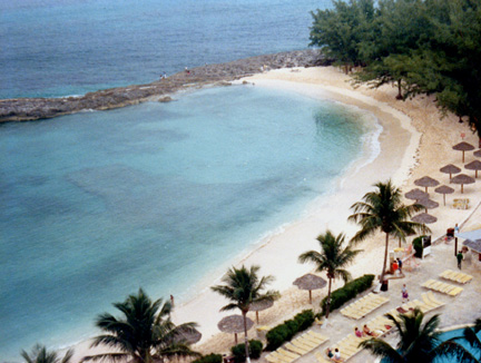 lagoon and the ocean