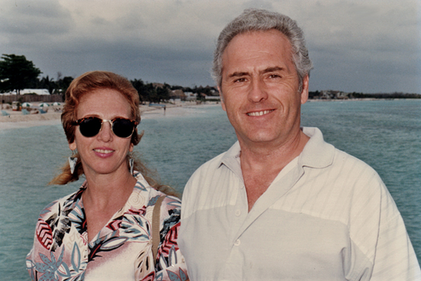 Lee and Karen Duquette at Playa-Del-Carmen