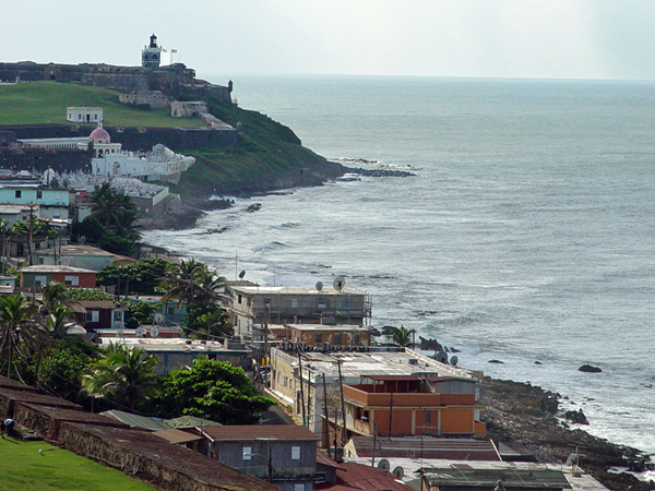 view of Castle San Felipe del Moro