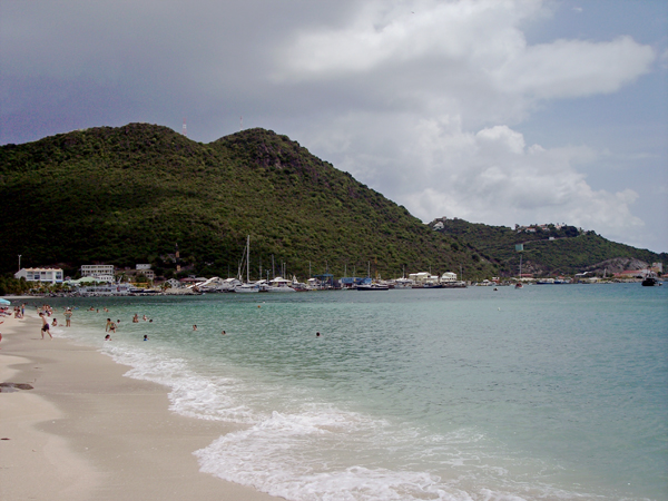 beach in St. Maarten