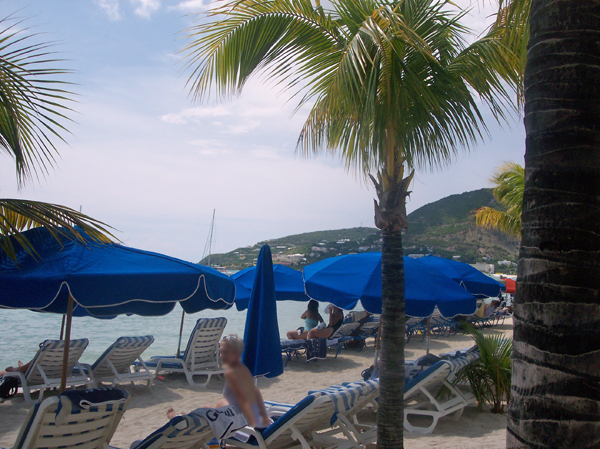 beach in St. Maarten