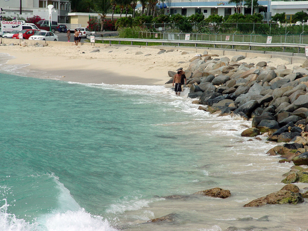 beach in St. Maarten