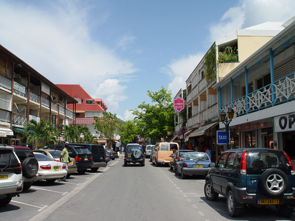 downtown St. Maarten